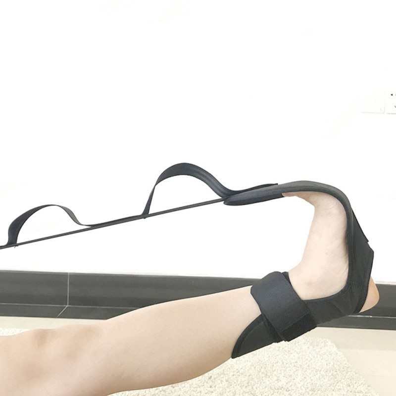 148cm Yoga Leg Ankle Brace Support Training Stretching Belt Stroke