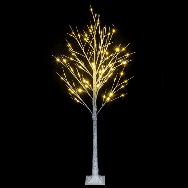 4 ft Snowflake Christmas Tree with LED