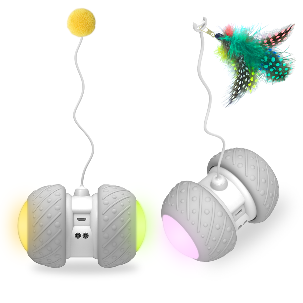 LED Rechargeable Electronic Pet Cat Toy Smart Automatic Cat Teaser