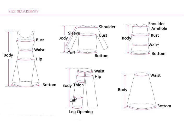 Size Chart For Women Casual Boho Summer Beach  Dresses