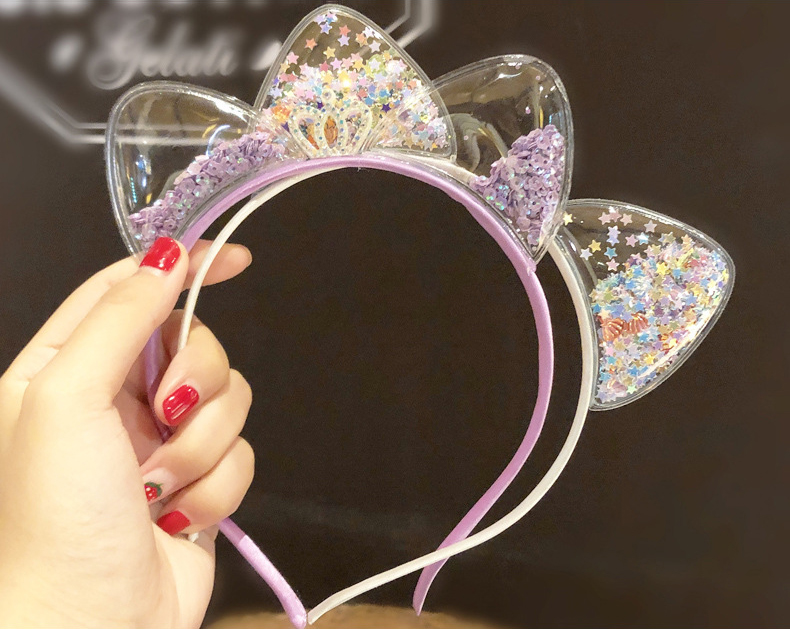 Korean Party Cute Cat Ears Princess Headband Hair Accessories