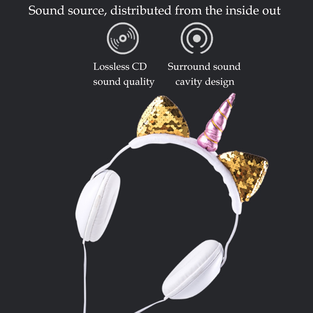 E6193 unicorns headphone 8