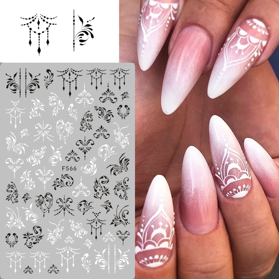Nail 3d stickers