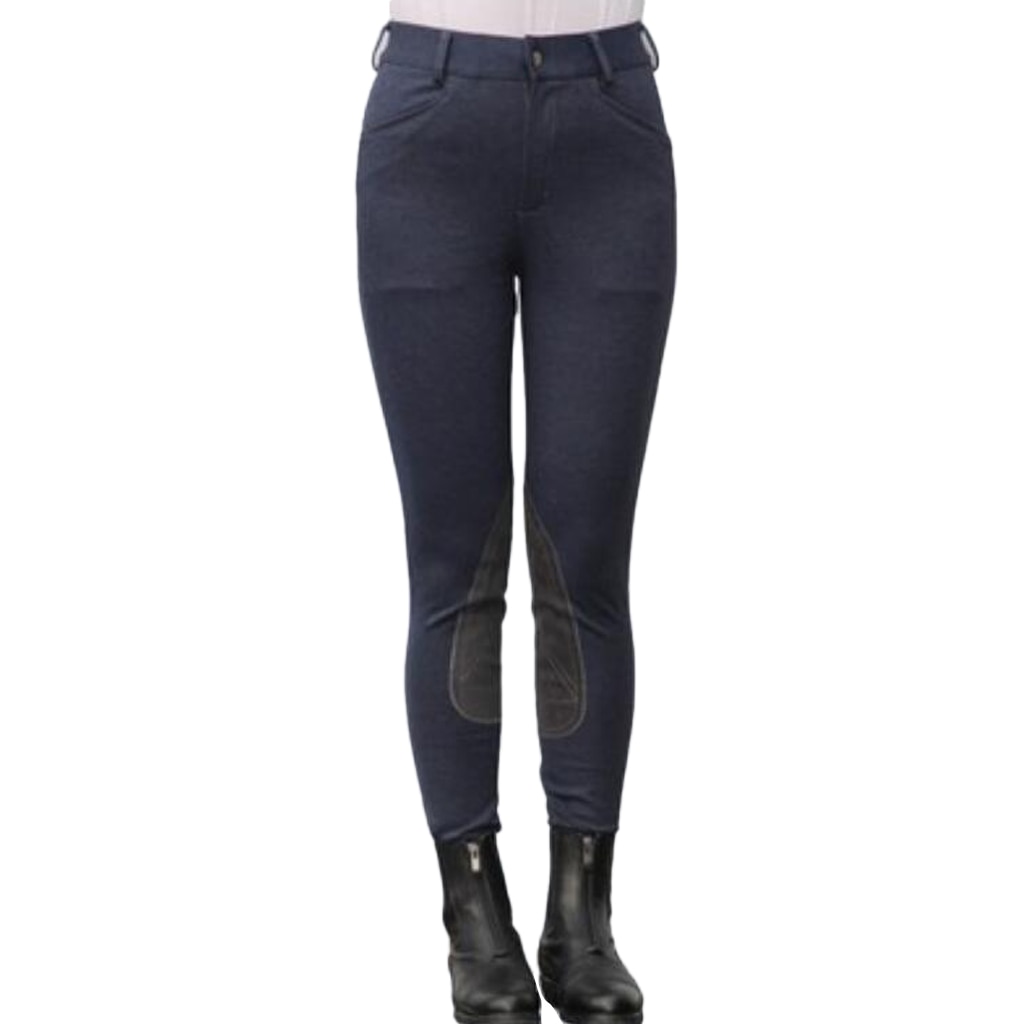 Equestrian Jodhpurs Pants Cotton Stretchy Breeches Horse Riding Show Performance Competition