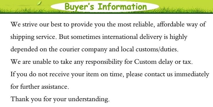 2 Buyer's information-