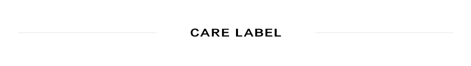 care label