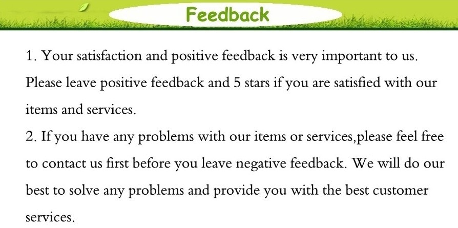 5 Feedback 