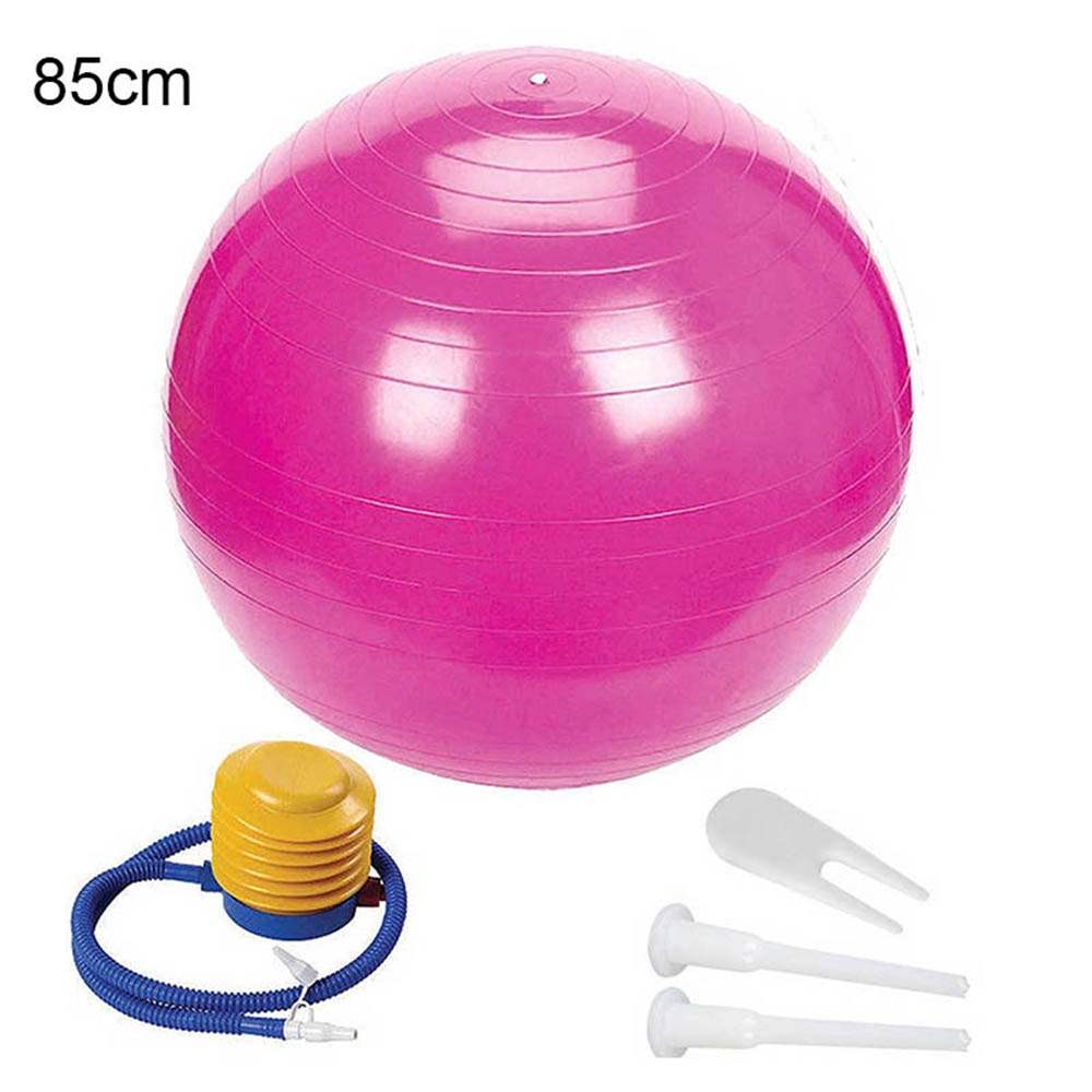 Sports Yoga Balls Balance Bola Pilates Fitness Ball with Pump Anti-Burst & Anti-Slip Gym Exercise Workout Body Building Massage (9)