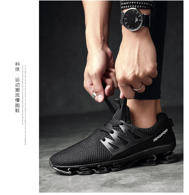 Men Lace up Breathable Shoes Sport Sneaker5_28 (31)