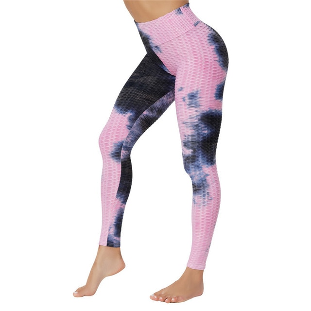 High Waist Leggings Yoga Pants Workout Tummy Control 4-Way Stretch Tie Dye Pants JOMOBabe Online Store | Women Workout Clothes & Gym Gear | JOMOBabe