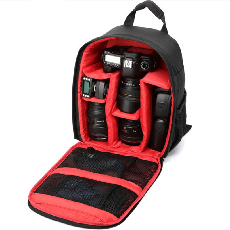 Multi-functional Camera Backpack Video Digital DSLR Bag Waterproof Outdoor Camera Photo Bag Case for Nikon for CanonDSLR (7)