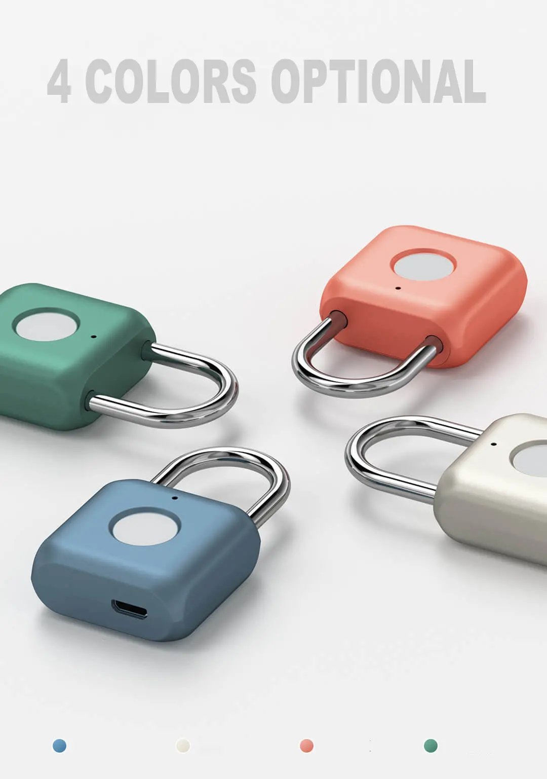 Youdian Waterproof Smart Fingerprint Padlock Door Lock From Xiaomi Eco-System