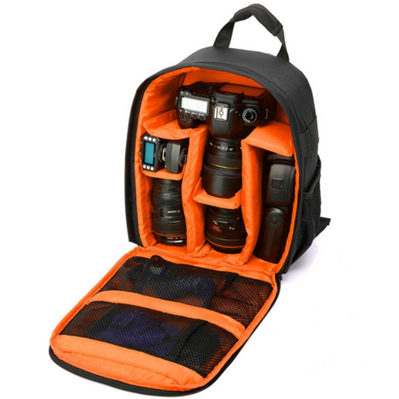 Multi-functional Camera Backpack Video Digital DSLR Bag Waterproof Outdoor Camera Photo Bag Case for Nikon for CanonDSLR (8)