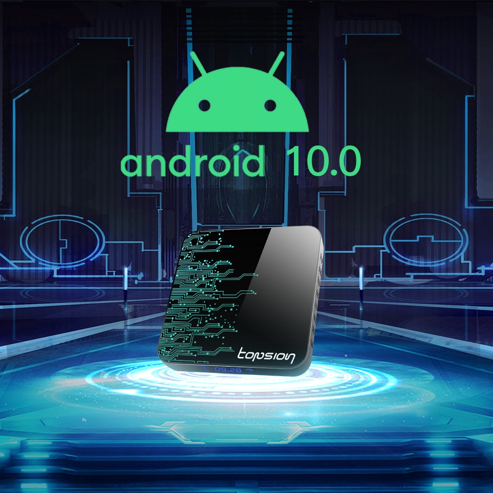Smart TV Box Android 10 4GB-32GB-64GB 4K 3D Video 2.4G/5GHz Wifi+Bluetooth