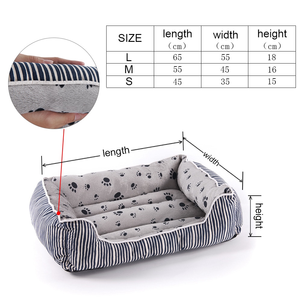 Pet Products Plaid Dog Bed Sofa Pet Bed Mats For Small Medium Large Dogs Cats Kitten House For Cat Puppy Dog Beds Mat Pet Kennel (29)