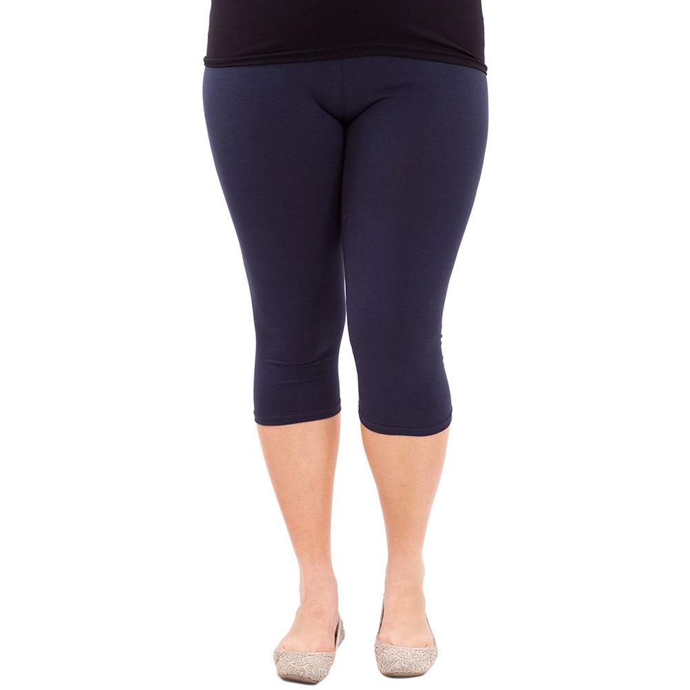 Plus Size Leggings Cotton Elastic Waist JOMOBabe Online Store | Women Gym Clothes & Workout Gear | JOMOBabe