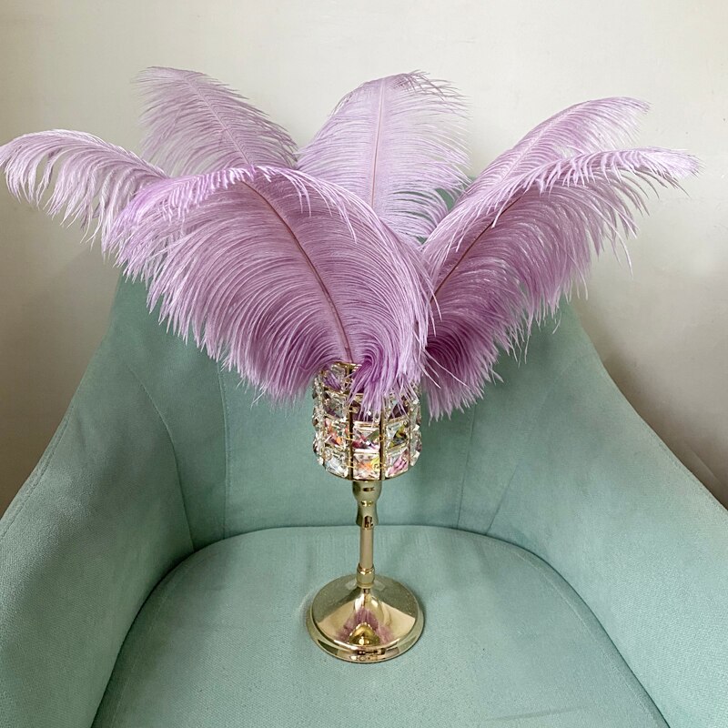JAROWN Natural Feathers Ostrich Plumes Wedding Party DIY Decoration Feathers Home Crafts Lighting Decorations Carnival Party Halloween Decor (32)