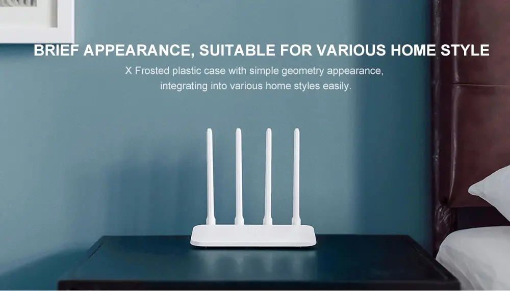 Xiaomi Mi 4C Wireless Router 2.4GHz 300Mbps Four 5dBi Antennas Wireless WIFI Router