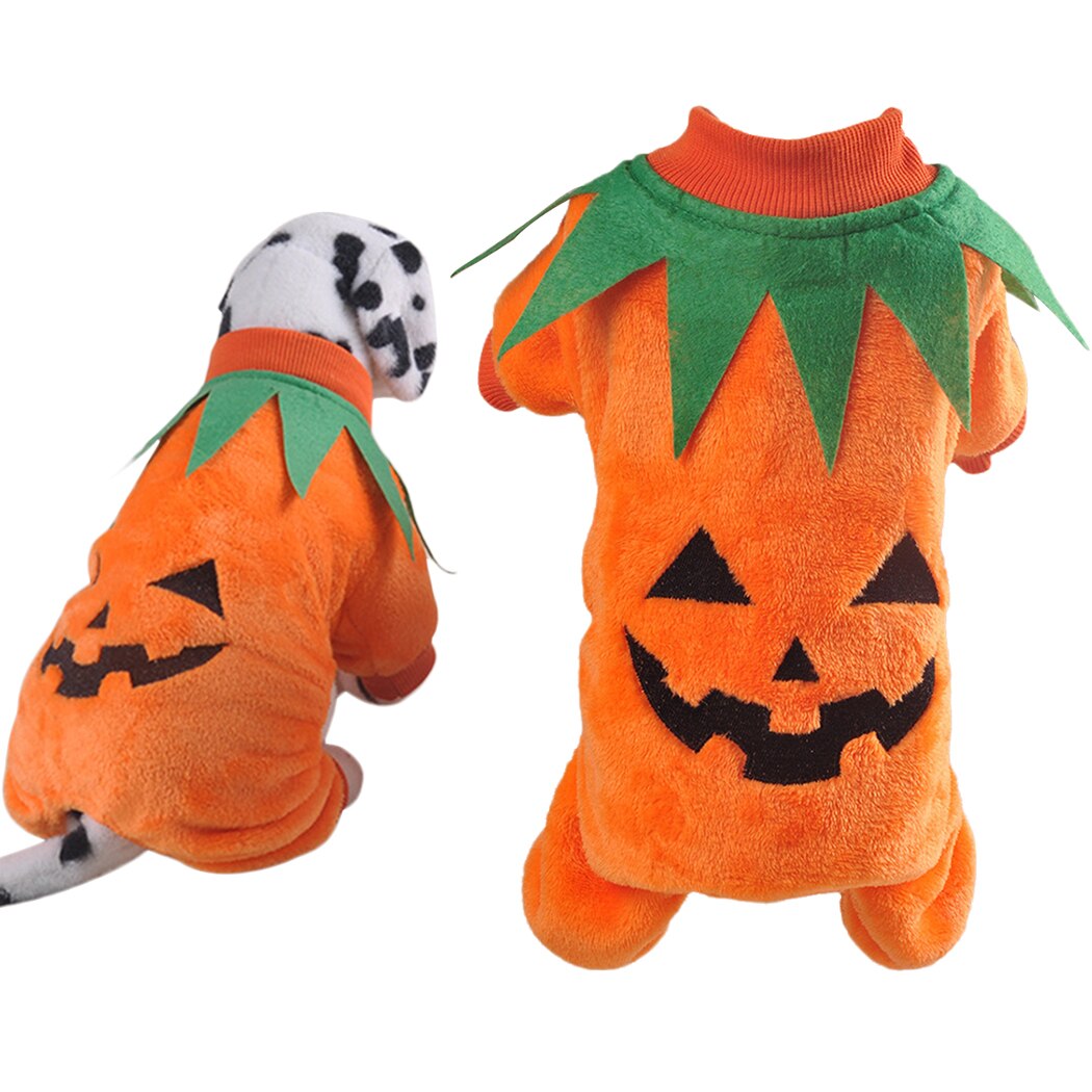 2021 Halloween Pet Cat Costume Creative Cute Pumpkin