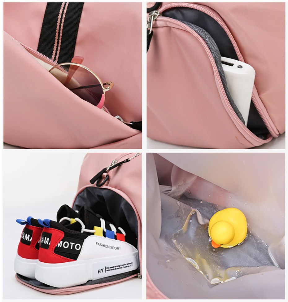 Oxford Travel Sport Bag For Women Fitness Designer Sport Multifunction Shoulder Tote Gym Bags For Shoe Storage Yoga Fitness Bag01