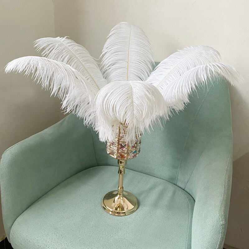 JAROWN Natural Feathers Ostrich Plumes Wedding Party DIY Decoration Feathers Home Crafts Lighting Decorations Carnival Party Halloween Decor (34)