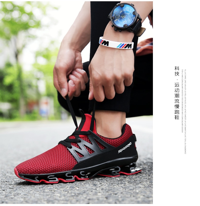 Men Lace up Breathable Shoes Sport Sneaker5_28 (25)