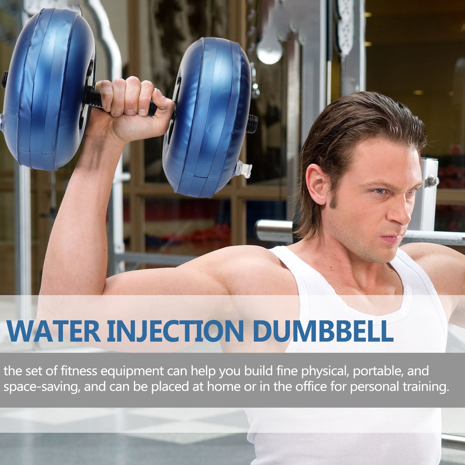 8-25kg Dumbbell Flexible Fitness Water-Filled Dumbbell