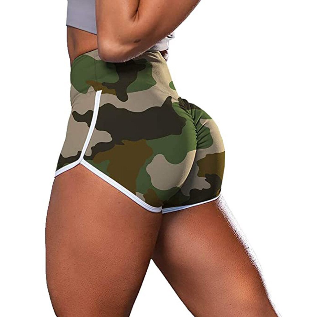 Quick Drying Camo Tie Dye Scrunch Booty Casual Shorts JOMOBabe Official Online Store | Best Women's Workout Clothes, Gym & Activewear | JOMOBabe