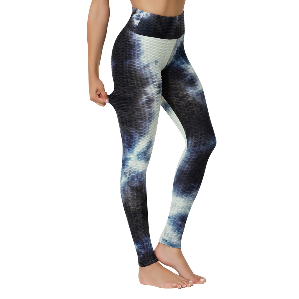 High Waist Leggings Yoga Pants Workout Tummy Control 4-Way Stretch Tie Dye Pants JOMOBabe Online Store | Women Workout Clothes & Gym Gear | JOMOBabe