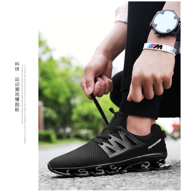 Men Lace up Breathable Shoes Sport Sneaker5_28 (22)