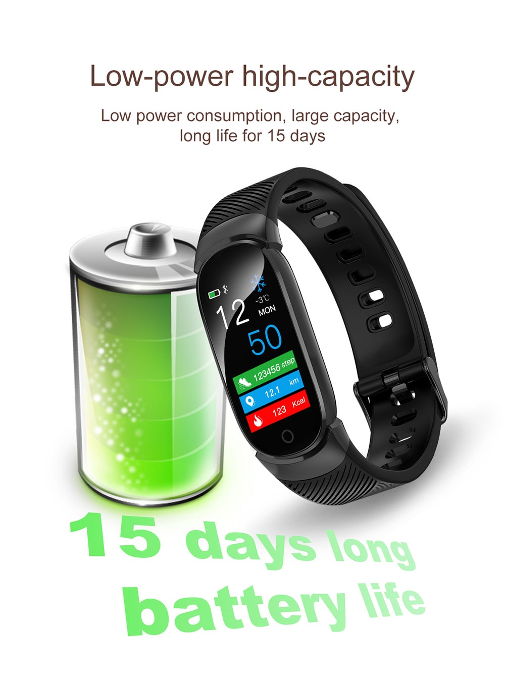 smart fitness bracelet watch smart bracelet Blood pressure measurement fitness tracker heart rate monitor watch waterproof ip67 (15)