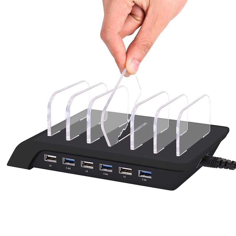 6 Ports charging station 2