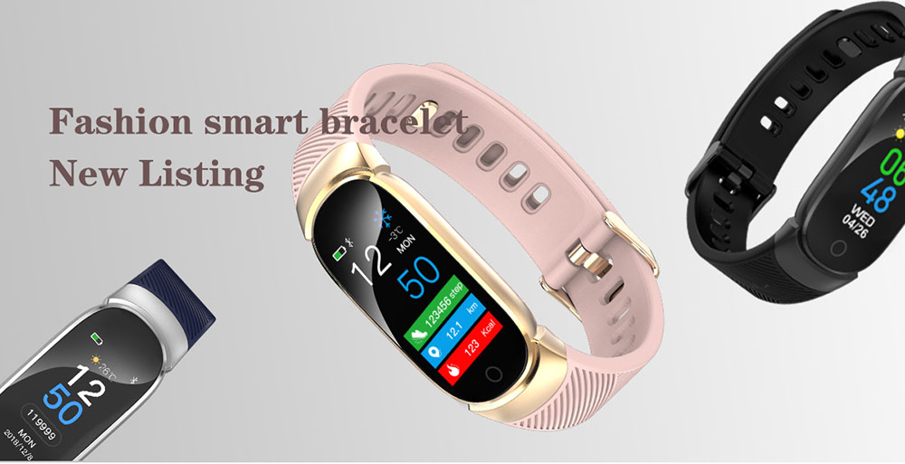 smart fitness bracelet watch smart bracelet Blood pressure measurement fitness tracker heart rate monitor watch waterproof ip67 (3)