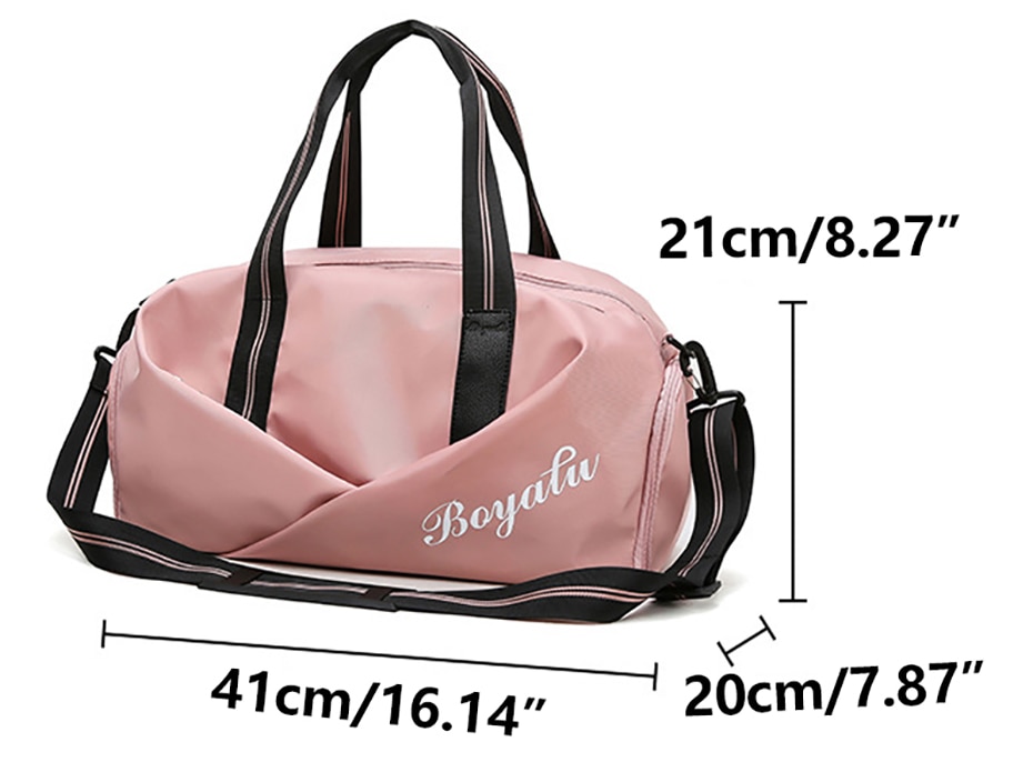 Oxford Travel Sport Bag For Women Fitness Designer Sport Multifunction Shoulder Tote Gym Bags For Shoe Storage Yoga Fitness Bag16