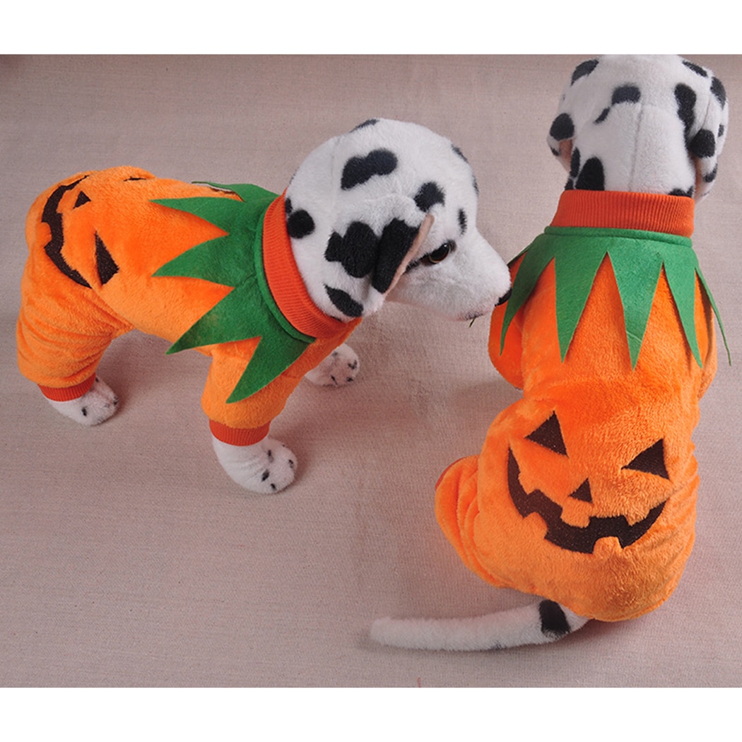 2021 Halloween Pet Cat Costume Creative Cute Pumpkin
