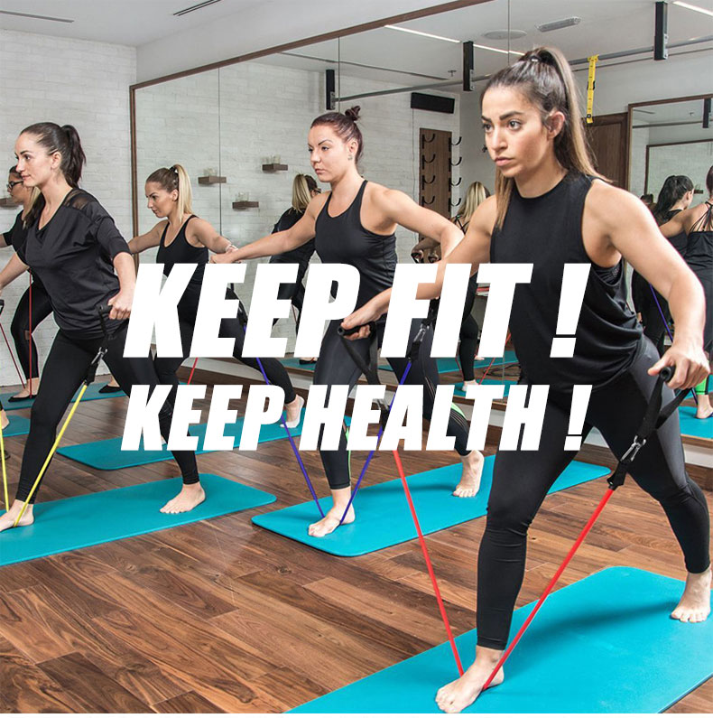 Resistance Bands 11Pcs/Set Gym Equipment Latex Pulll-Rope
