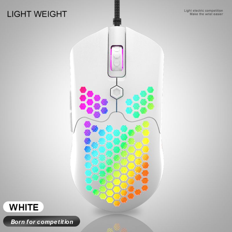 Honeycomb Shell Gaming Mouse - Amexza